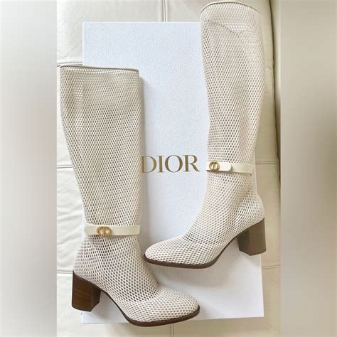 dior cage boots|Dior designer ankle boots.